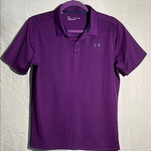 Under Armour Men's Polo Shirt in Vibrant Purple
